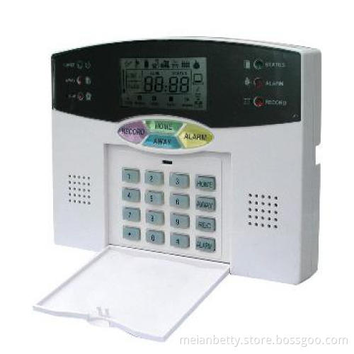 Wireless Alarm Control Panel with Tel-Line Auto-Dial for Home Use